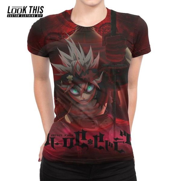 women's t-shirt black clover 3d print oversized 2021 summer cool anime ladies girls clothes for o-neck tees t shirts, White
women's t-shirt black clover 3d print oversized 2021 summer cool anime ladies girls clothes for o-neck tees t shirts, White