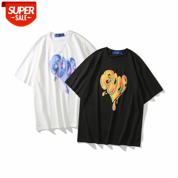 lawfoo men's candy oil painting print loose men and women couple short sleeve t-shirt #3i3c, White;black
lawfoo men's candy oil painting print loose men and women couple short sleeve t-shirt #3i3c, White;black