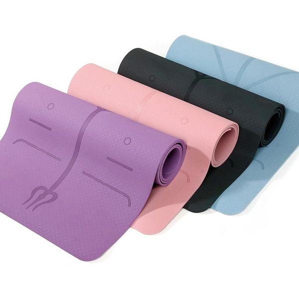 yoga mats 61cm tpe mat with position line fitness gymnastics double layer non-slip beginner sport carpet pads women 6mm
yoga mats 61cm tpe mat with position line fitness gymnastics double layer non-slip beginner sport carpet pads women 6mm