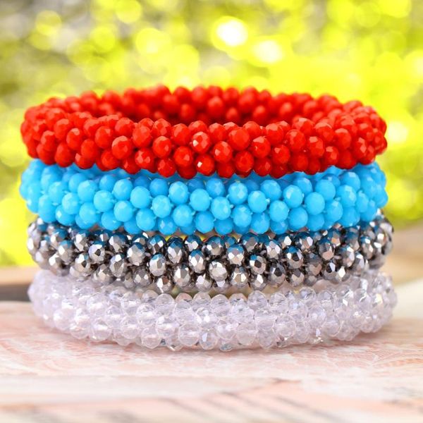 beaded, strands 2021 bohemian multicolor crystal handmade beaded bracelet for women fashion & bangle party gifts, Black
beaded, strands 2021 bohemian multicolor crystal handmade beaded bracelet for women fashion & bangle party gifts, Black