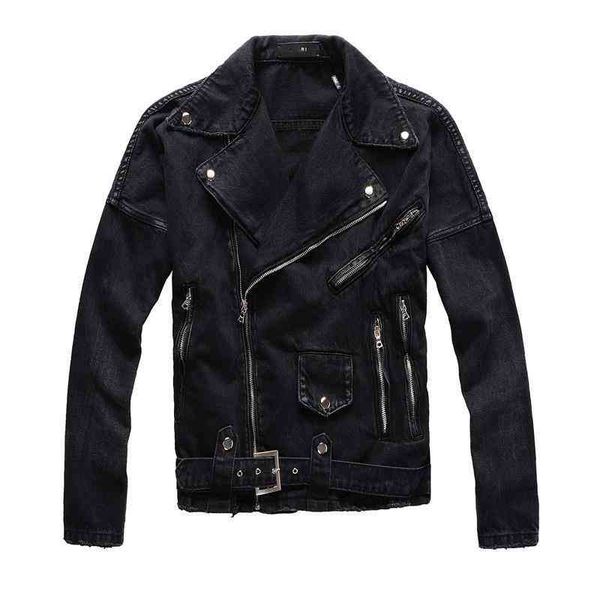 men's jackets streetwear solid color zippers denim jeans men fashion black motor biker punk jaqueta masculina big size f4j2, Black;brown
men's jackets streetwear solid color zippers denim jeans men fashion black motor biker punk jaqueta masculina big size f4j2, Black;brown