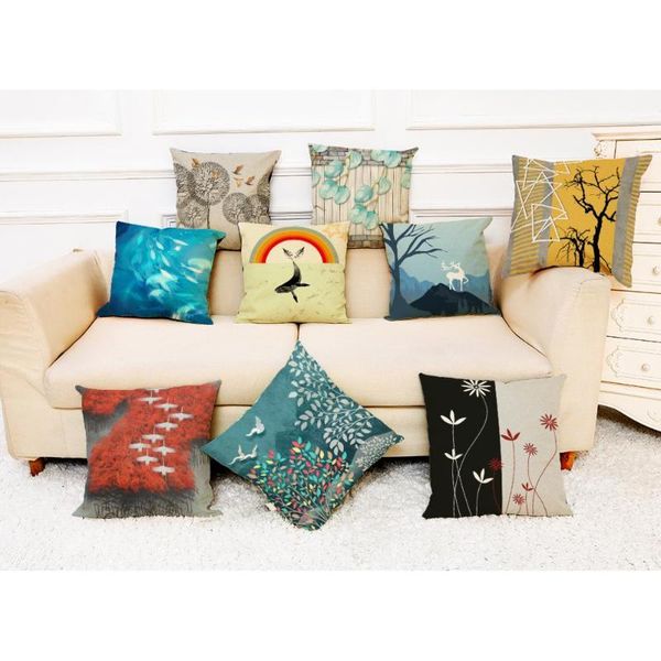 cushion/decorative pillow zeroomade morden art forest scenery cotton linen cushion covers thorw pillowcases for home sofa bed chair decorati
cushion/decorative pillow zeroomade morden art forest scenery cotton linen cushion covers thorw pillowcases for home sofa bed chair decorati