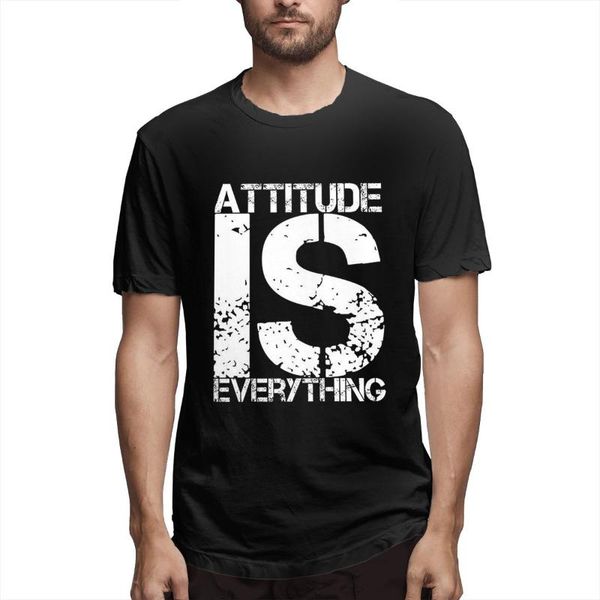 men's t-shirts men fashion graphic attitude is everything printed youth casual t-shirt, White;black
men's t-shirts men fashion graphic attitude is everything printed youth casual t-shirt, White;black