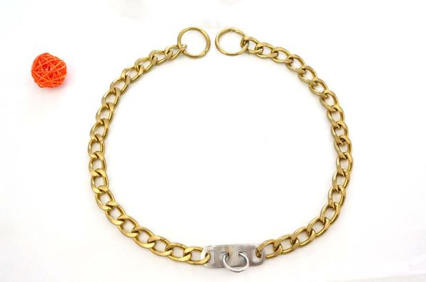 gujia 9203 durable p chock copper training chain brass dog collar products for pets chocker collars & leashes
gujia 9203 durable p chock copper training chain brass dog collar products for pets chocker collars & leashes