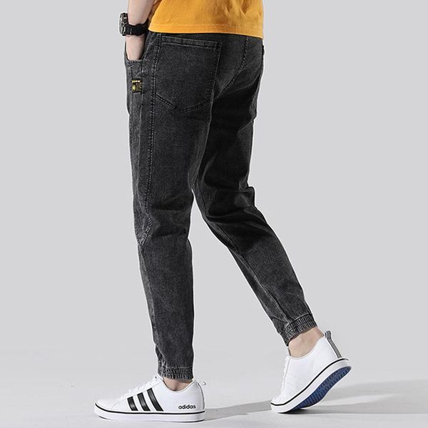 men's jeans black and gray classic overalls college students hip-hop casual jogging pants fashion street men casua, Blue
men's jeans black and gray classic overalls college students hip-hop casual jogging pants fashion street men casua, Blue