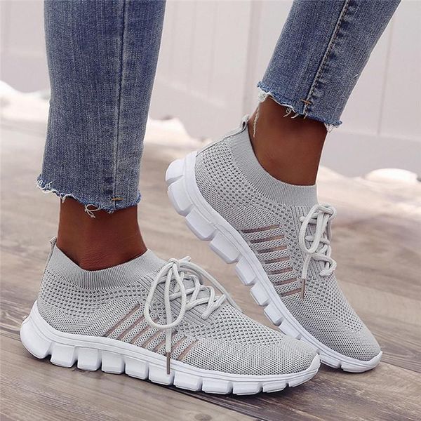white sneakers women vulcanize shoes summer ladies trainer knitted spring flats casual lace-up sock zapatillas mujer sandals, Black
white sneakers women vulcanize shoes summer ladies trainer knitted spring flats casual lace-up sock zapatillas mujer sandals, Black