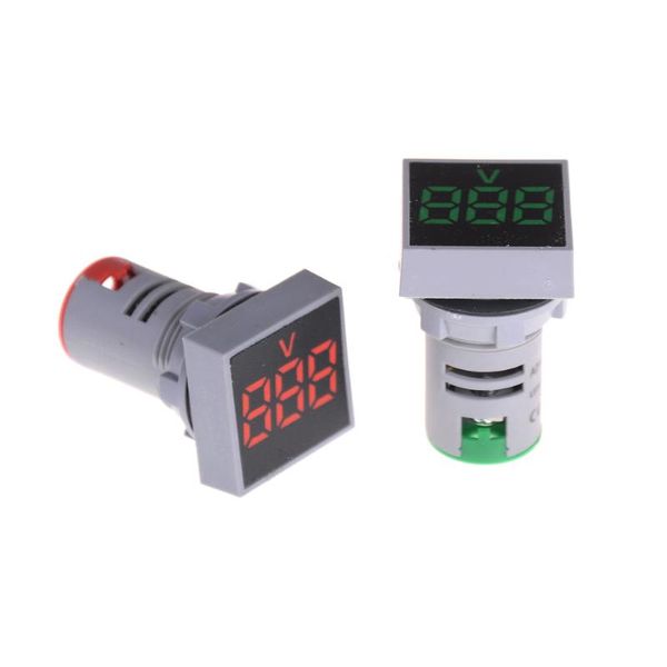 voltage meters ac12-500v voltmeter square panel led digital meter indicator light hole cutting size 22mm white/red/yellow/green/blue
voltage meters ac12-500v voltmeter square panel led digital meter indicator light hole cutting size 22mm white/red/yellow/green/blue