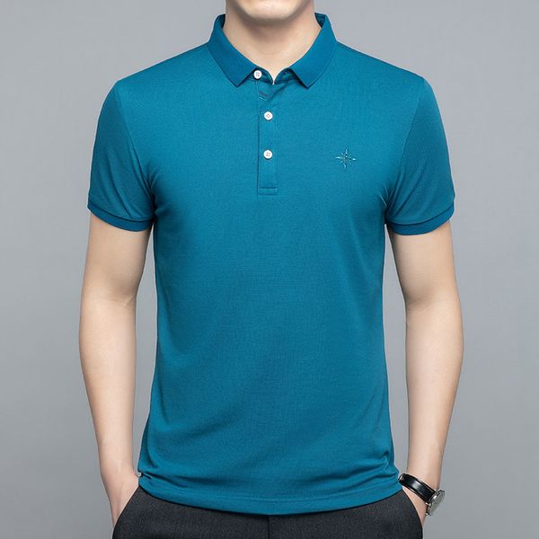 men's t shirts 2021 polo short sleeve summer lapel casual mercerized cotton clothes, White;black
men's t shirts 2021 polo short sleeve summer lapel casual mercerized cotton clothes, White;black