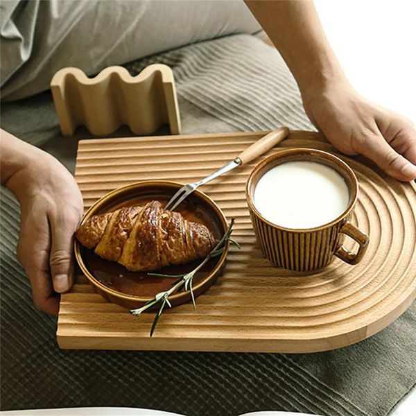 kitchen storage & organization nordic style solid wood tray coffee tea wine food cake bread breakfast serving geometric wave shape
kitchen storage & organization nordic style solid wood tray coffee tea wine food cake bread breakfast serving geometric wave shape