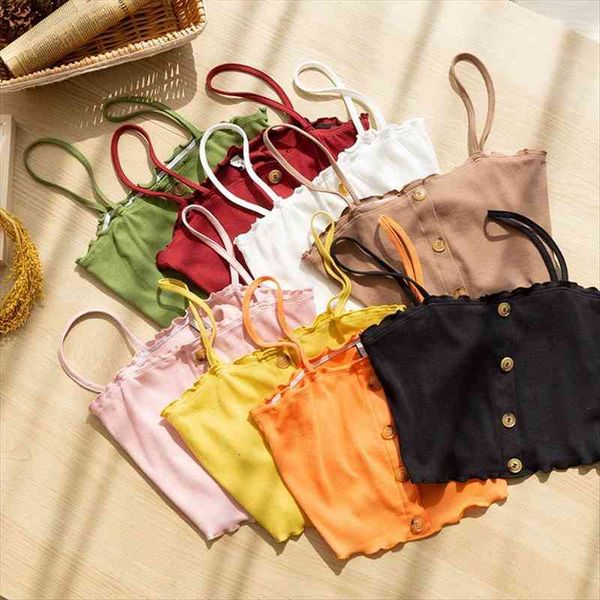 94% cotton ribbed corset women cami ruched crop spaghetti strap button up harujuku tube camiseta woman clothes, White
94% cotton ribbed corset women cami ruched crop spaghetti strap button up harujuku tube camiseta woman clothes, White