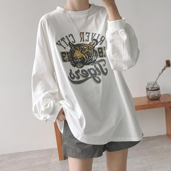 sweater women spring and autumn thin loose korean style bf lazy long-sleeved women's hong kong flavor ins tide t-shirt, White
sweater women spring and autumn thin loose korean style bf lazy long-sleeved women's hong kong flavor ins tide t-shirt, White