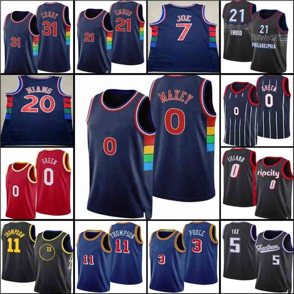tyrese 0 maxey joel 21 embiid de'aaron 5 fox jalen green basketball jersey damian 3 lillard mccollum klay 11 thompson seth 31 curry geo, Black;red
tyrese 0 maxey joel 21 embiid de'aaron 5 fox jalen green basketball jersey damian 3 lillard mccollum klay 11 thompson seth 31 curry geo, Black;red