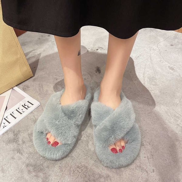women wool slippers new furry slides household winter indoor cotton slipper woman shoes size35-42 y1009, Black
women wool slippers new furry slides household winter indoor cotton slipper woman shoes size35-42 y1009, Black