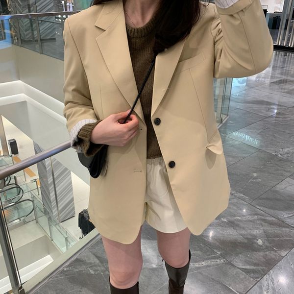 jacket autumn winter woman jackt long sleeve single breasted turn-down collar ladies office minimalist coat elegant kobieta kurtka wi44 nw2y, Black;brown
jacket autumn winter woman jackt long sleeve single breasted turn-down collar ladies office minimalist coat elegant kobieta kurtka wi44 nw2y, Black;brown