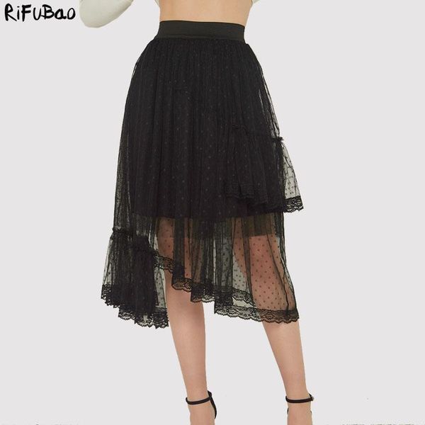 skirts faldas mujer moda 2021 woman lace layered irregulari tulle streetwear long black mesh ruffle tutu skirt summer pleated
skirts faldas mujer moda 2021 woman lace layered irregulari tulle streetwear long black mesh ruffle tutu skirt summer pleated