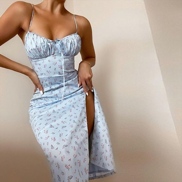 floral summer spaghetti strap women dress drawstring ruched a line midi beach vacation casual clothing, Black;gray
floral summer spaghetti strap women dress drawstring ruched a line midi beach vacation casual clothing, Black;gray