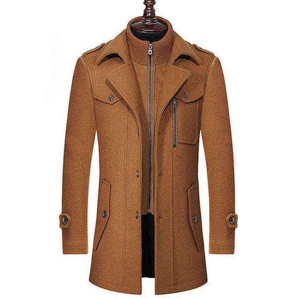 autumn winter clothes for men overcoat woolen winter coat wool coat men fashion warm wool jacket men trench man casual jacket 211106, Tan;black
autumn winter clothes for men overcoat woolen winter coat wool coat men fashion warm wool jacket men trench man casual jacket 211106, Tan;black