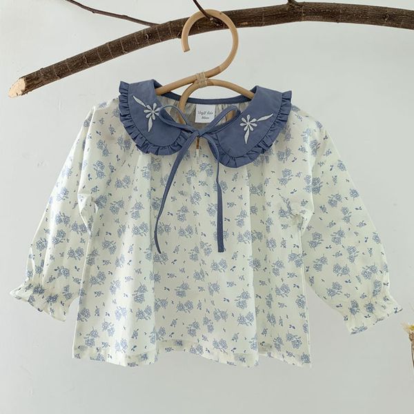 spring autumn kids long sleeve floral infant newborn clothes baby girl embroidery shirt black friday 55yi, Blue
spring autumn kids long sleeve floral infant newborn clothes baby girl embroidery shirt black friday 55yi, Blue