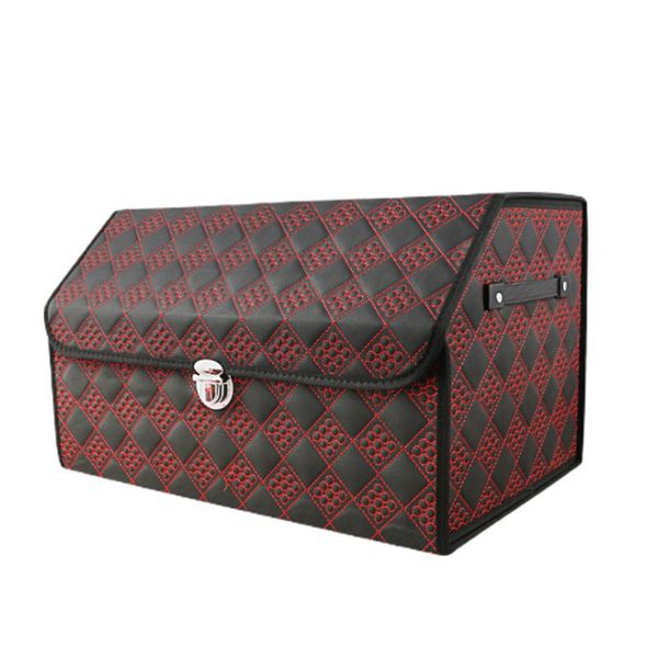 car organizer pu leather trunk box storage bag folding stowing tidying with metal lock
car organizer pu leather trunk box storage bag folding stowing tidying with metal lock