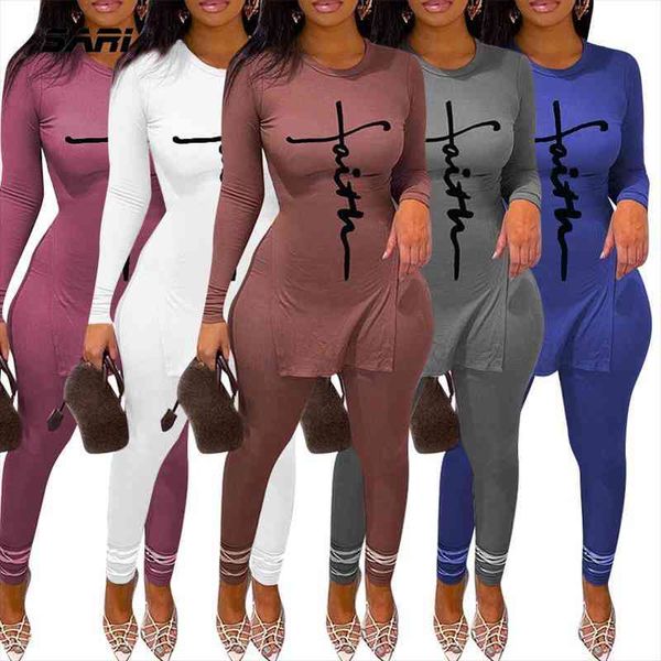 women two-piece casual autumn tights long-sleeved sportswear round neck solid color letters tshirts pants suits matching set, Gray
women two-piece casual autumn tights long-sleeved sportswear round neck solid color letters tshirts pants suits matching set, Gray