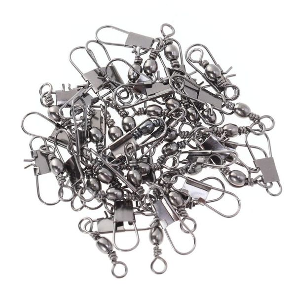 fishing hooks 30pcs connector rolling bearing swivel line to hook clip swivels (pattern b
fishing hooks 30pcs connector rolling bearing swivel line to hook clip swivels (pattern b