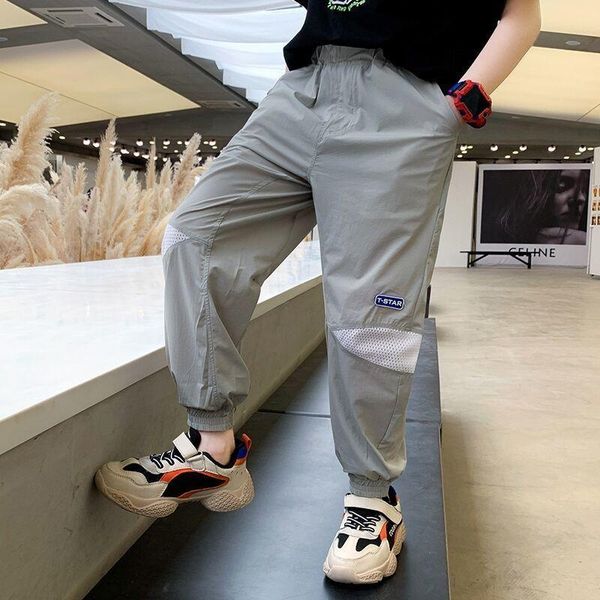 trousers boys pants fashion striped trend sport casual spring fall teenage cotton sweatpants harem kids bottoms, Blue 
trousers boys pants fashion striped trend sport casual spring fall teenage cotton sweatpants harem kids bottoms, Blue