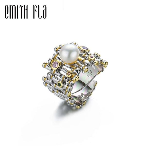 cluster rings genuine 100% 925 sterling silver baroque style pearl female vintage open fashion jewelry for women resizable size, Golden;silver
cluster rings genuine 100% 925 sterling silver baroque style pearl female vintage open fashion jewelry for women resizable size, Golden;silver