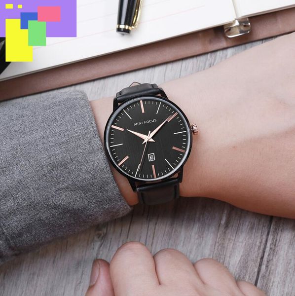 classic men's watches minimalist analog quartz leather strap fashion casual date daily decor waterproof wristwatch, Slivery;brown
classic men's watches minimalist analog quartz leather strap fashion casual date daily decor waterproof wristwatch, Slivery;brown