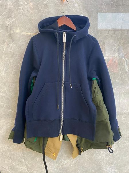women's jackets 2021 autumn luxury women patchwork hooded loose jacket coat female overcoat 2 color tutu, Black;brown
women's jackets 2021 autumn luxury women patchwork hooded loose jacket coat female overcoat 2 color tutu, Black;brown