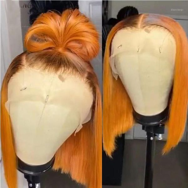 ombre orange bob wig short straight human hair wigs for women hd transparent lace part pre plucked 100%natural brazilian1, Black;brown
ombre orange bob wig short straight human hair wigs for women hd transparent lace part pre plucked 100%natural brazilian1, Black;brown