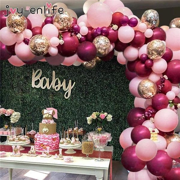 62/118pcs rose gold confetti balloon burgundy wine red garland balloons arch kit wedding decoration happy birthday party ballons
62/118pcs rose gold confetti balloon burgundy wine red garland balloons arch kit wedding decoration happy birthday party ballons