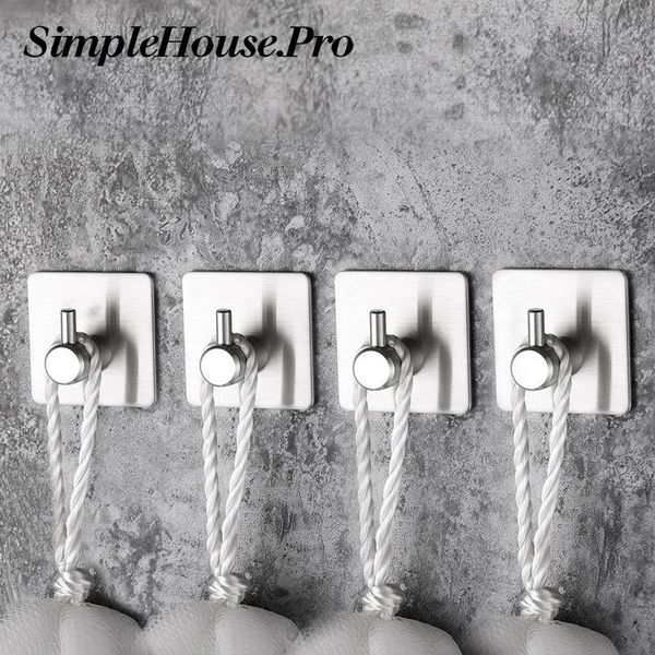 robe hooks sh.pro 304 stainless steel wall door clothes hanger kitchen bathroom rustproof towel 4pcs/set
robe hooks sh.pro 304 stainless steel wall door clothes hanger kitchen bathroom rustproof towel 4pcs/set