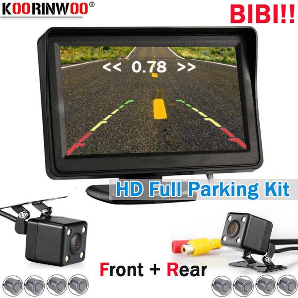 car rear view cameras& parking sensors koorinwoo full kit video parktronic 4.3 inch monitor with camera front 8 buzzer jalousie
car rear view cameras& parking sensors koorinwoo full kit video parktronic 4.3 inch monitor with camera front 8 buzzer jalousie