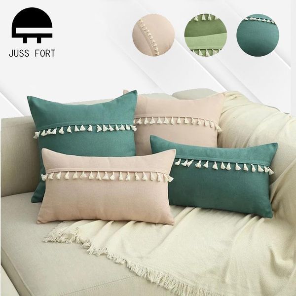 cushion/decorative pillow nordic tassel cushion cover home sofa bedroom decor throw covers solid color office lumbar pillowcase 30x50cm/45x4
cushion/decorative pillow nordic tassel cushion cover home sofa bedroom decor throw covers solid color office lumbar pillowcase 30x50cm/45x4