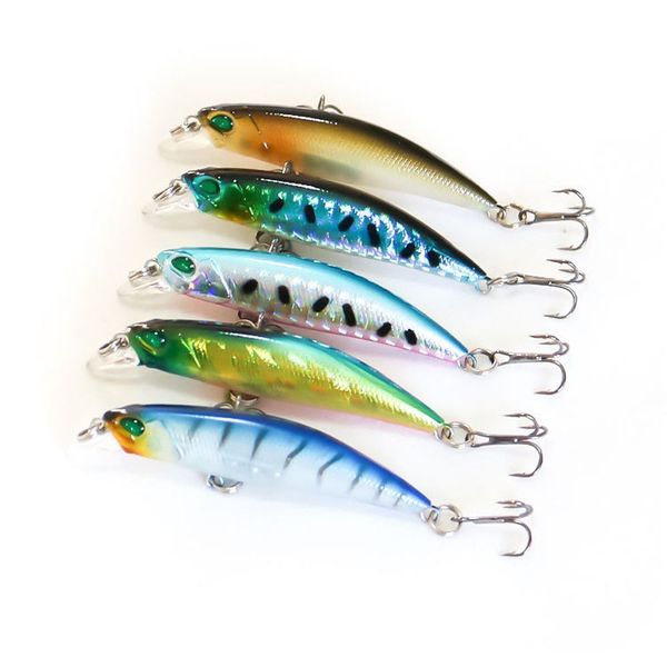 1pc minnow fishing lure 65mm 5g hook wobbler lures crankbait suitable for reservoir to sea and carnivorous 
1pc minnow fishing lure 65mm 5g hook wobbler lures crankbait suitable for reservoir to sea and carnivorous