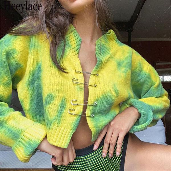 women's knits & tees 2021 y2k autumn winter sweaters pin tie dye vintage cardigans cutout fashionable short, White
women's knits & tees 2021 y2k autumn winter sweaters pin tie dye vintage cardigans cutout fashionable short, White
