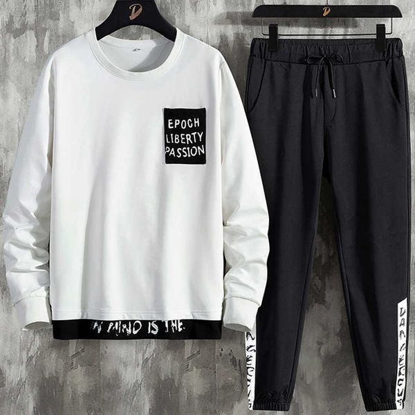 men's tracksuits spring autumn black white tracksuit men jogging sets long sleeved sweatshirts+pants 2 piece sportswear casual swe, Gray
men's tracksuits spring autumn black white tracksuit men jogging sets long sleeved sweatshirts+pants 2 piece sportswear casual swe, Gray