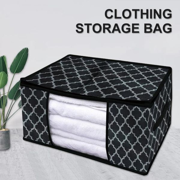 storage bags bag foldable dustproof non-woven fabric moisture-proof clothes quilt zipper box for bedroom
storage bags bag foldable dustproof non-woven fabric moisture-proof clothes quilt zipper box for bedroom