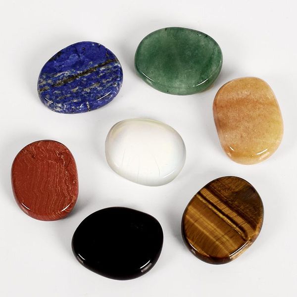 natural crystal worry stone mixed material carving finger massage healing decorative objects & figurines
natural crystal worry stone mixed material carving finger massage healing decorative objects & figurines