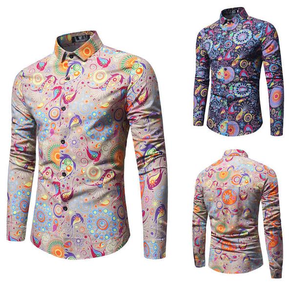 spring men flroal printed casual shirt cotton stylish long sleeves turn-down collar single breasted homme clothing -3xl size, White;black
spring men flroal printed casual shirt cotton stylish long sleeves turn-down collar single breasted homme clothing -3xl size, White;black