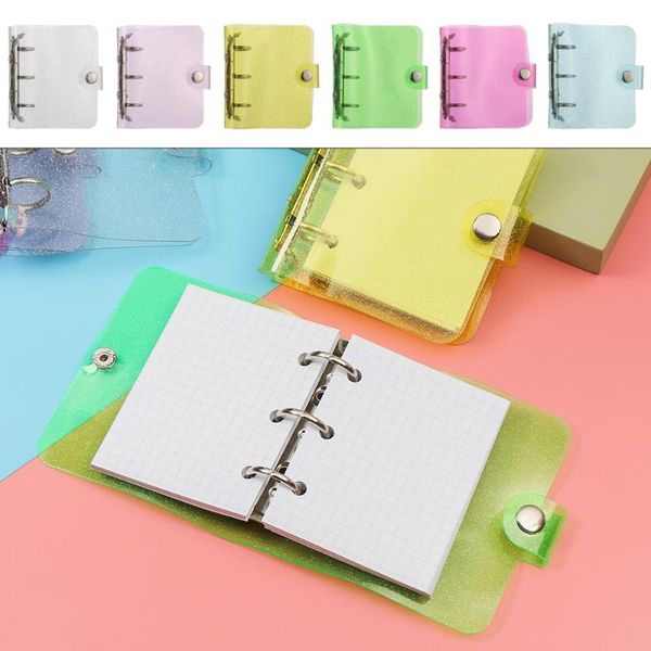 creative mini 3 hole loose leaf hand book cover planning binder notebook pocket diary stationery office school supply notepads, Purple;pink
creative mini 3 hole loose leaf hand book cover planning binder notebook pocket diary stationery office school supply notepads, Purple;pink