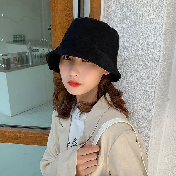 fisherman's hat women's fashion brand autumn and winter korean version versatile deer skin velvet basin hat net red sunshade sunsc, Blue;gray
fisherman's hat women's fashion brand autumn and winter korean version versatile deer skin velvet basin hat net red sunshade sunsc, Blue;gray
