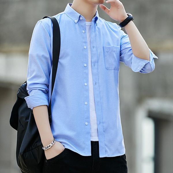 men's dress shirts 2021 long sleeve oxford casual shirt front patch chest pocket regular-fit button-down collar thick work, White;black
men's dress shirts 2021 long sleeve oxford casual shirt front patch chest pocket regular-fit button-down collar thick work, White;black