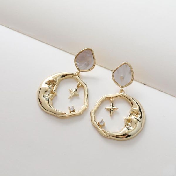 charms electroplating true gold circle hollow moon inlaid zircon diy jewelry pendant hand-made material accessories, Bronze;silver
charms electroplating true gold circle hollow moon inlaid zircon diy jewelry pendant hand-made material accessories, Bronze;silver