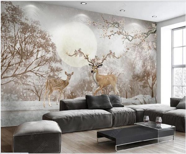 custom po mural 3d wallpaper european aesthetic forest fawn art home decor in the living room for walls 3 d wallpapers
custom po mural 3d wallpaper european aesthetic forest fawn art home decor in the living room for walls 3 d wallpapers