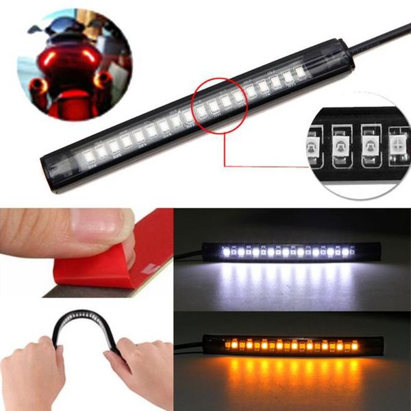 car headlights universal flexible 18 led motorcycle atv tail brake sturn signal strip light drop
car headlights universal flexible 18 led motorcycle atv tail brake sturn signal strip light drop