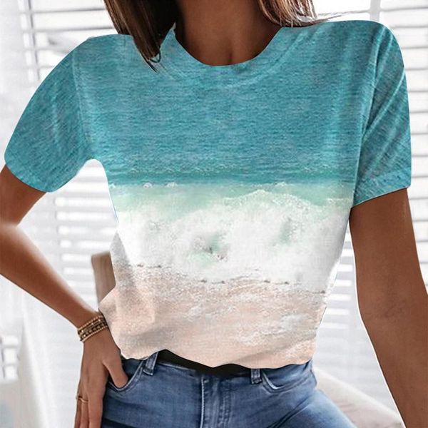 women's blouses & shirts fashion sea wave print blouse loose shirt casual summer ladies tee female women short sleeve blusas pullov, White
women's blouses & shirts fashion sea wave print blouse loose shirt casual summer ladies tee female women short sleeve blusas pullov, White