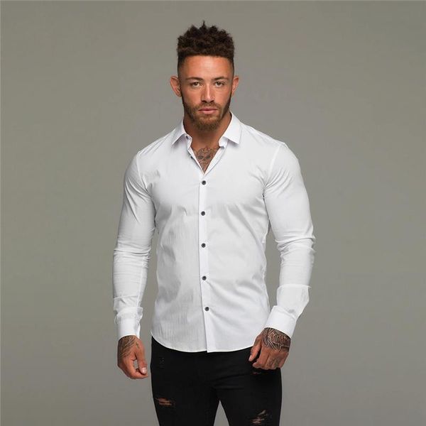 men's casual shirts white shirt long-sleeved non-iron business is fit korean professional work suit, White;black
men's casual shirts white shirt long-sleeved non-iron business is fit korean professional work suit, White;black