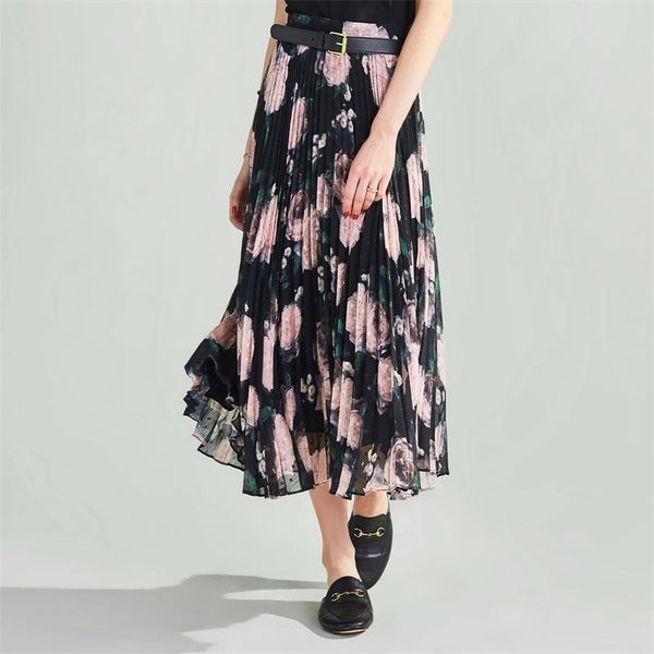 summer peony 3d cut craft digital print plait pleated a-line skirt q4935 skirts, Black
summer peony 3d cut craft digital print plait pleated a-line skirt q4935 skirts, Black