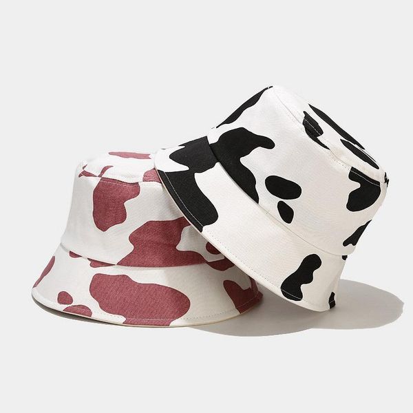 wide brim hats autumn women cow print bucket designer sun cap cotton hip hop fisherman's hat female, Blue;gray
wide brim hats autumn women cow print bucket designer sun cap cotton hip hop fisherman's hat female, Blue;gray